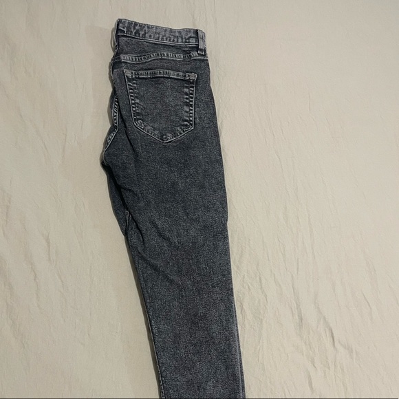 Topshop Black Wash Jamie Jeans - Picture 4 of 9
